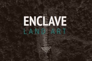 Portada de la página web de Enclave Land Art