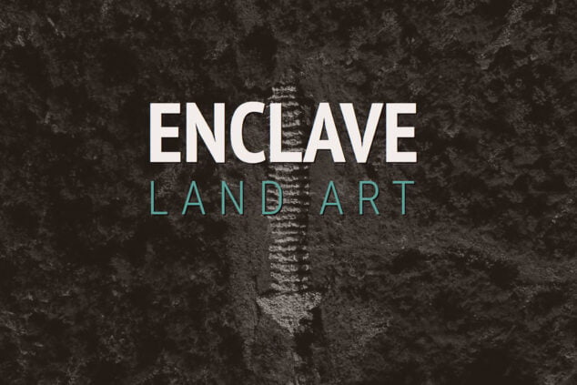 Imagen: Portada de la página web de Enclave Land Art