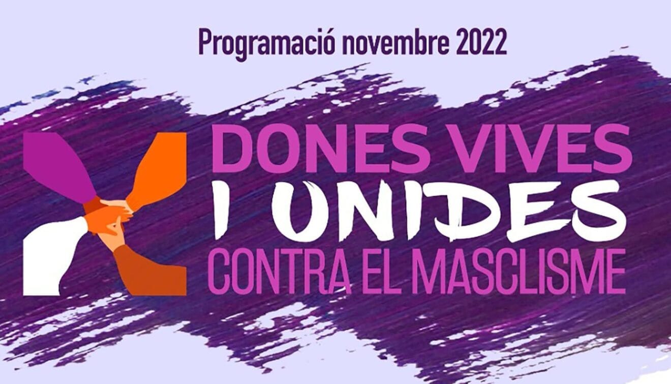 Portada programación 25N de Pedreguer