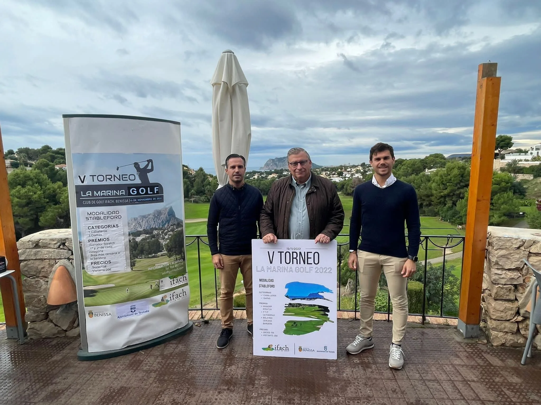 presentacion del v torneo de golf la marina de ifach