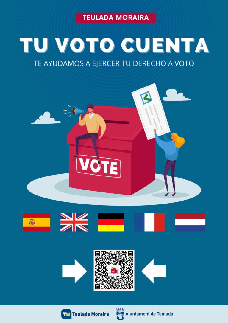 Votaciones en las elecciones de 2023 de Teulada Moraira