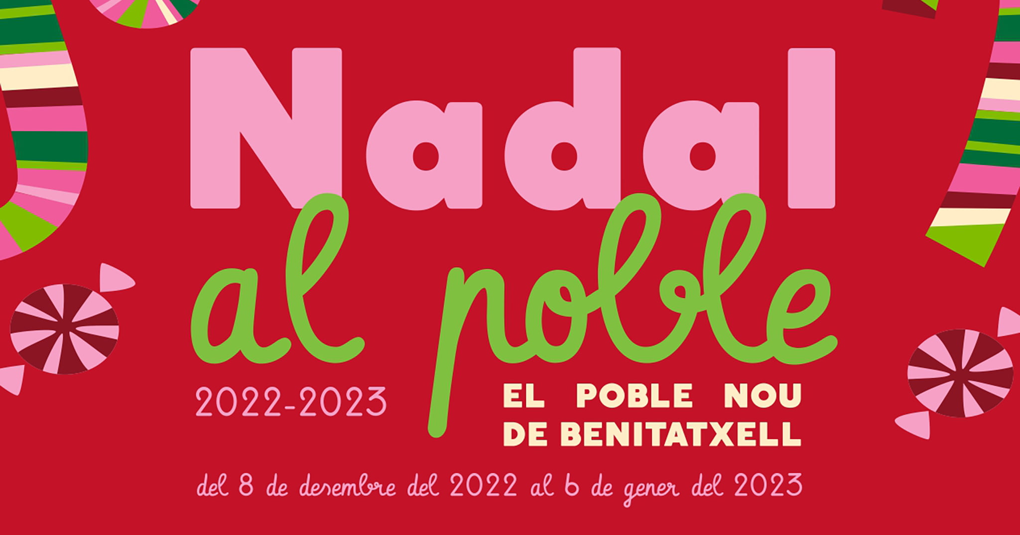 Cartel de Navidad en Benitatxell 2022