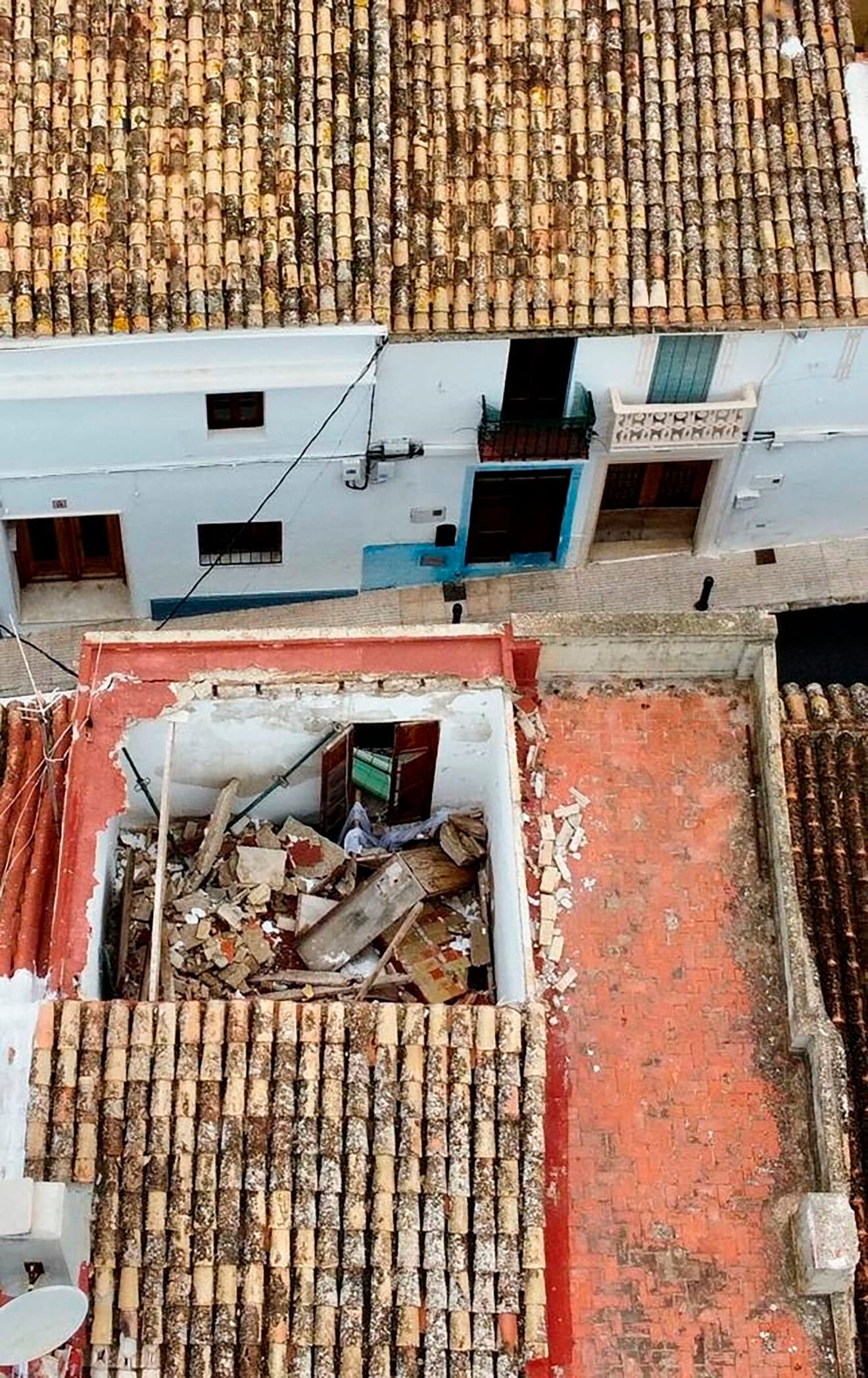 Casa en ruinas incluida en el PRI de Calp