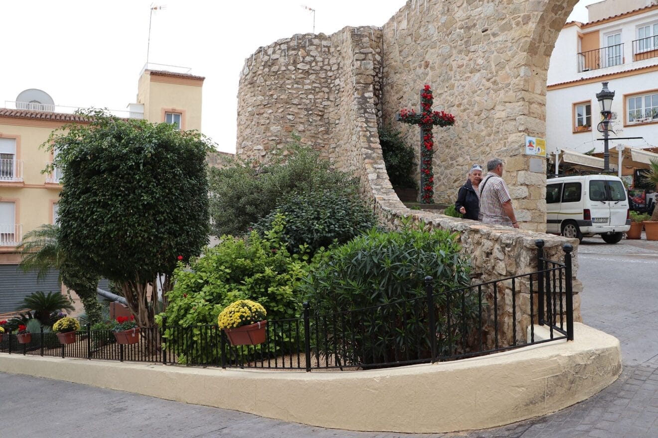 Decoración junto al Torreó