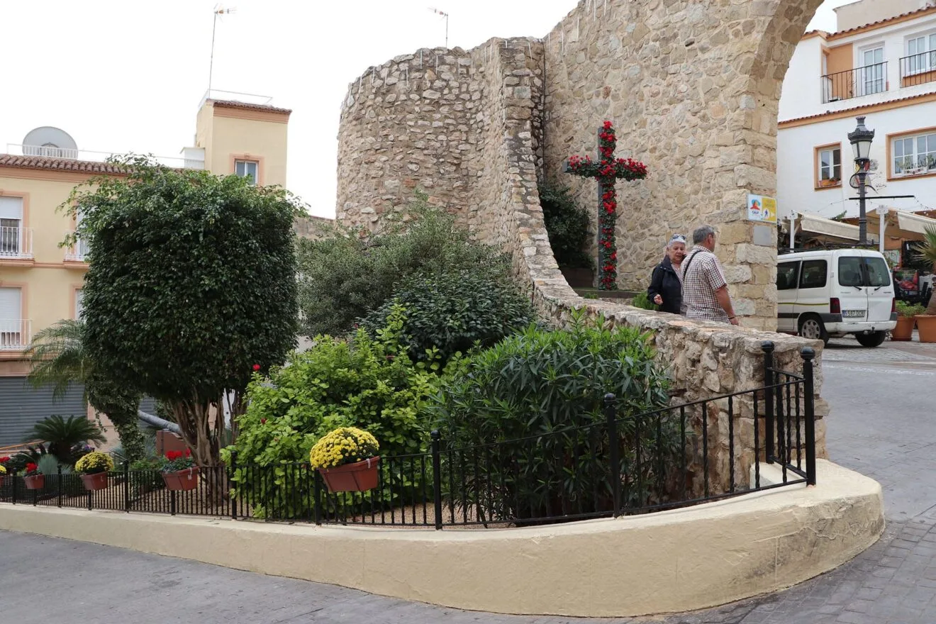 Decoración junto al Torreó