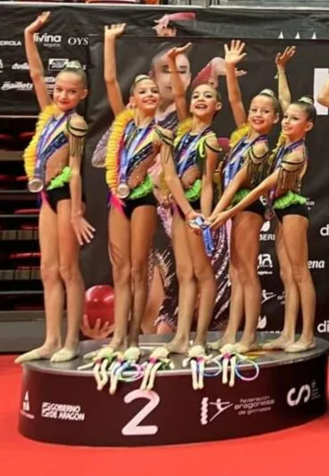 Gimnastas de Calp consiguen ser subcampeonas de España