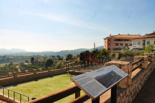 Imagen: Parque mirador en la Plaza Gabriel Miró de Teulada-Moraira (archivo)