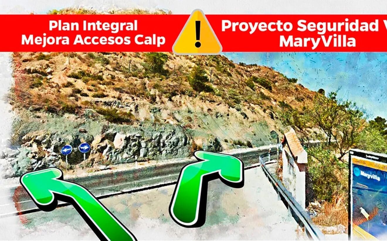 Plan Integral de Mejora de Accesos en Calp del PSPV-PSOE
