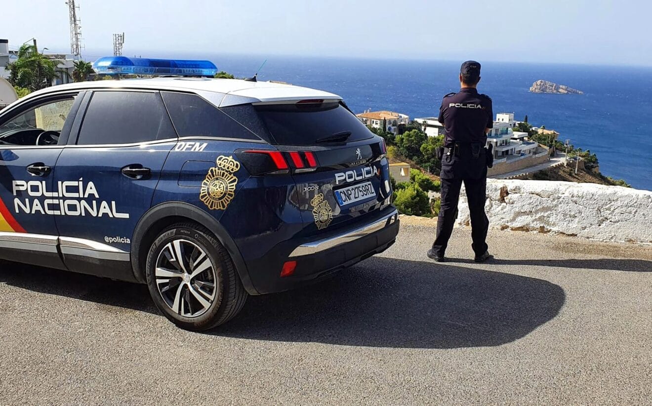 Policía Nacional en Benidorm (Archivo)
