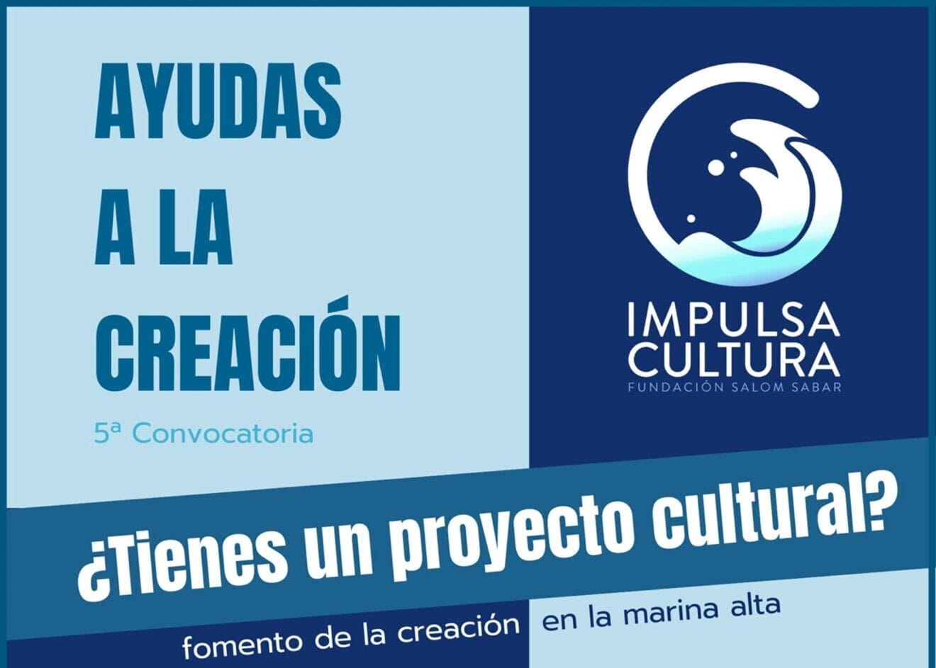 Programa Impulsa Cultura de la Fundación Salom Sabar de Dénia