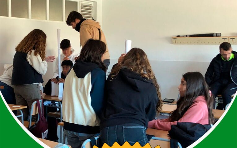 Alumnos de la Escuela de Jóvenes Emprendedores Marina Alta del IES Teulada