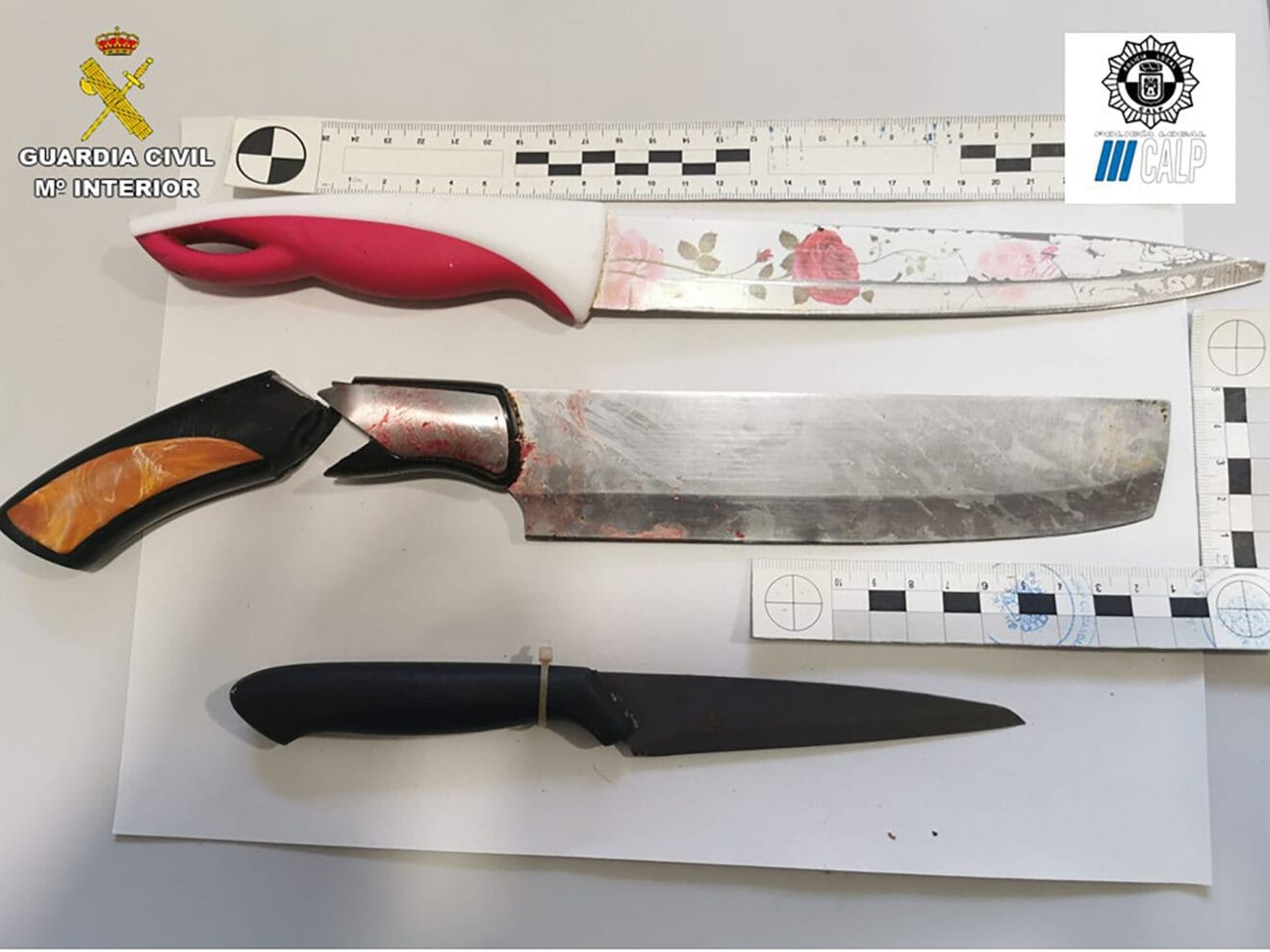 Armas blancas utilizadas en la rellerta