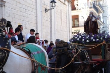 Bendición de animales en la Fira i Porrat de Benissa 2023  06