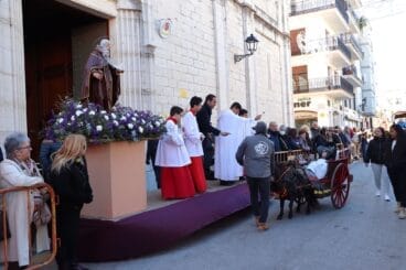 Bendición de animales en la Fira i Porrat de Benissa 2023  09