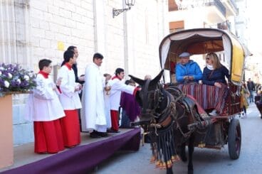 Bendición de animales en la Fira i Porrat de Benissa 2023  10