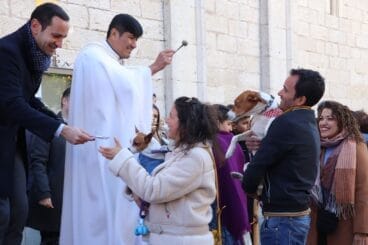 Bendición de animales en la Fira i Porrat de Benissa 2023  107