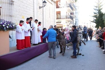 Bendición de animales en la Fira i Porrat de Benissa 2023  11