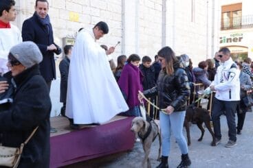 Bendición de animales en la Fira i Porrat de Benissa 2023  111