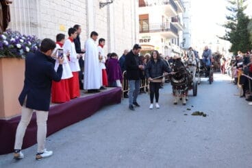 Bendición de animales en la Fira i Porrat de Benissa 2023  12