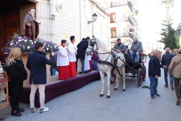 Bendición de animales en la Fira i Porrat de Benissa 2023  13