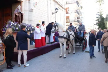 Bendición de animales en la Fira i Porrat de Benissa 2023  13