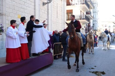 Bendición de animales en la Fira i Porrat de Benissa 2023  24