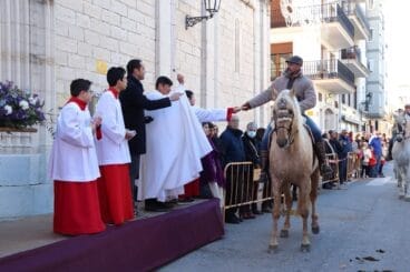 Bendición de animales en la Fira i Porrat de Benissa 2023  25
