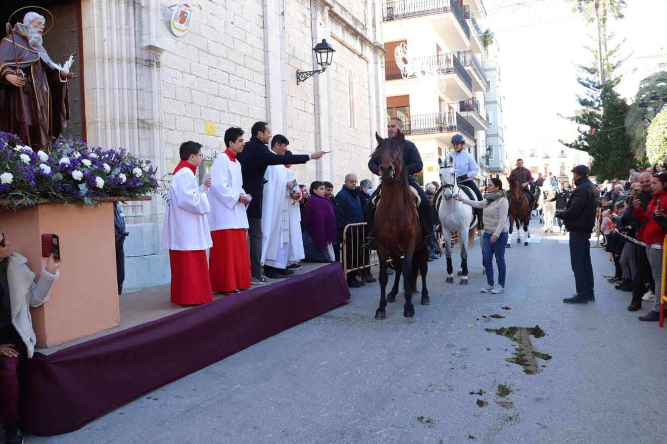 Bendición de animales en la Fira i Porrat de Benissa 2023  26