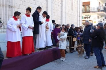 Bendición de animales en la Fira i Porrat de Benissa 2023  44