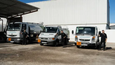 camiones para distribucion de combustible de distintos tamancc83os