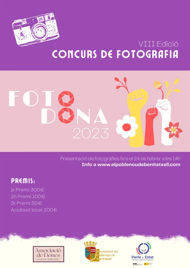 Imagen: Cartel del VIII Concurso Fotodona