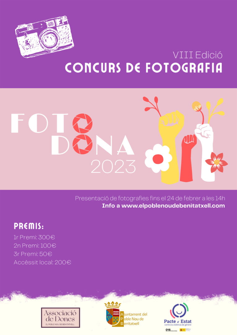 Cartel del VIII Concurso Fotodona