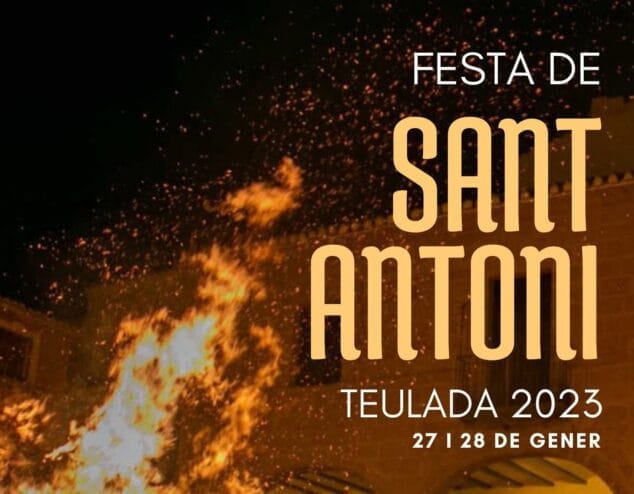 cartel sant antoni teulada 2023