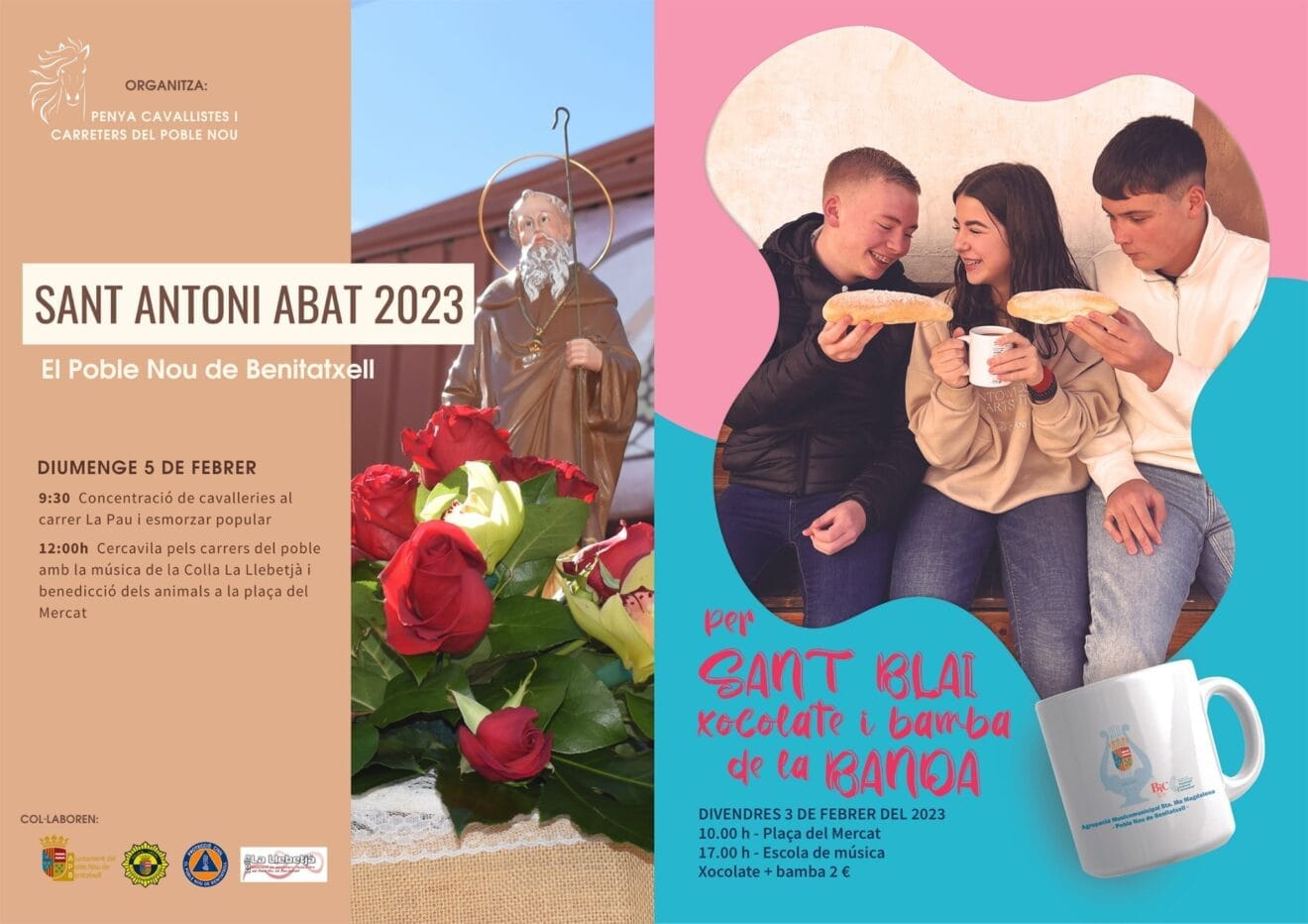 Carteles de las festividades de Benitatxell