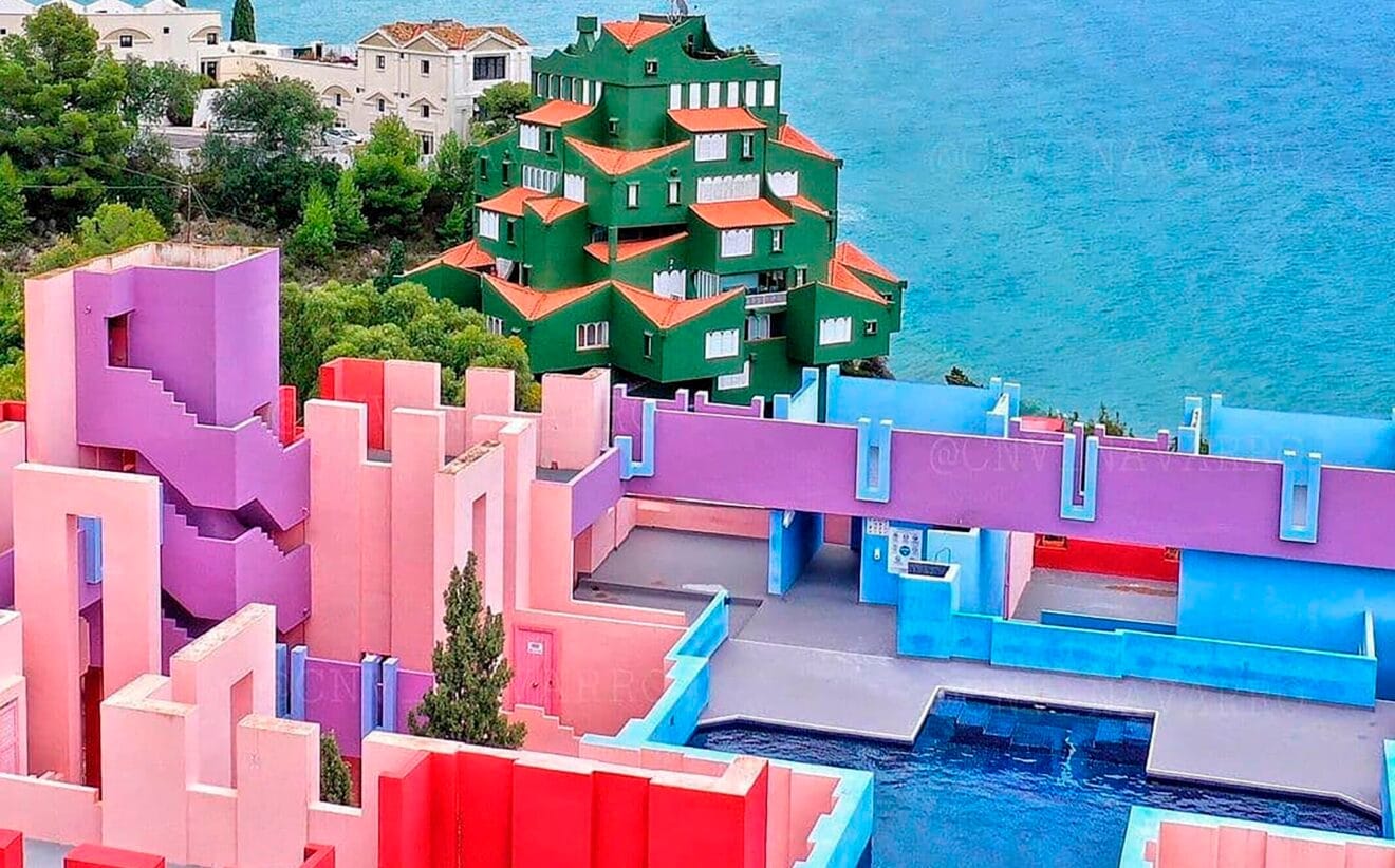 Edificios del arquitecto Ricardo Bofill en Calp