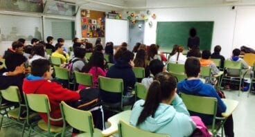 Alumnos del IES Calp