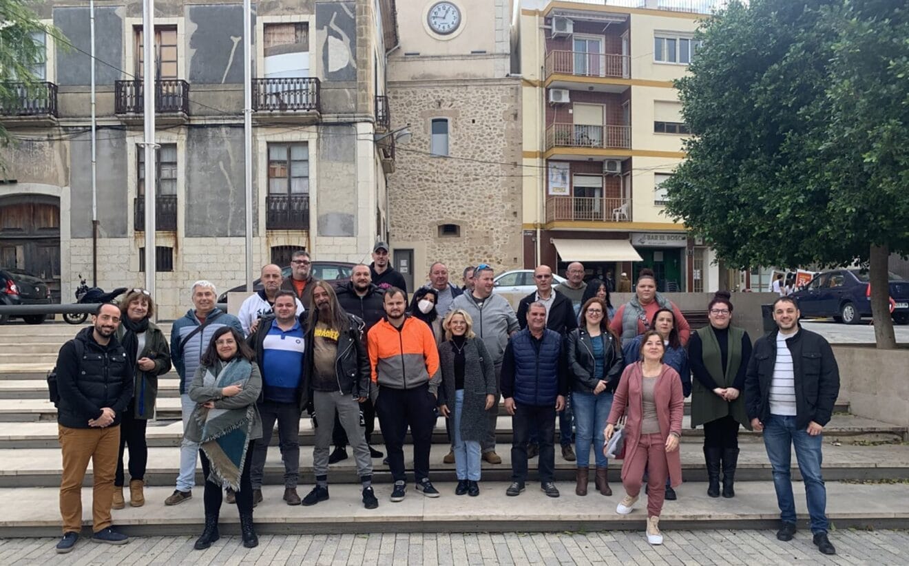 Integrantes del Taller de Ocupación de Ondara para 2023