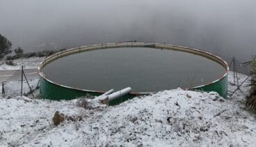 La nieve cubre la Vall de Pop