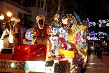 llegada de los reyes magos de oriente a denia en 2022