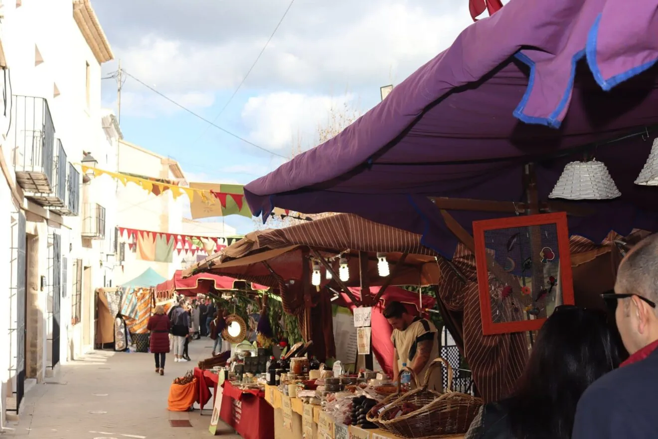 Mercado medieval de la Fira i Porrat de Benissa