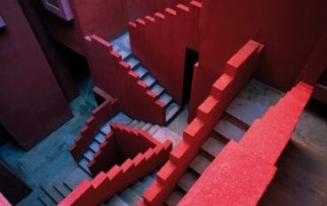 Muralla Roja de Calp. Edificio de Ricardo Bofill