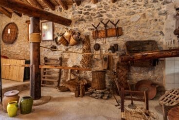 Museu Etnològic de l’Almàssera dels Moltó d’Alpatró a la Vall de Gallinera