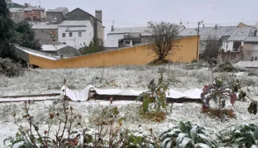 Nieve en la Vall d’Alcalà
