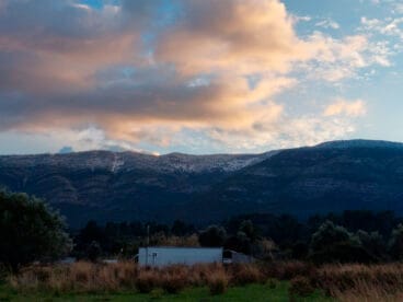 Paisaje nevado desde Murla