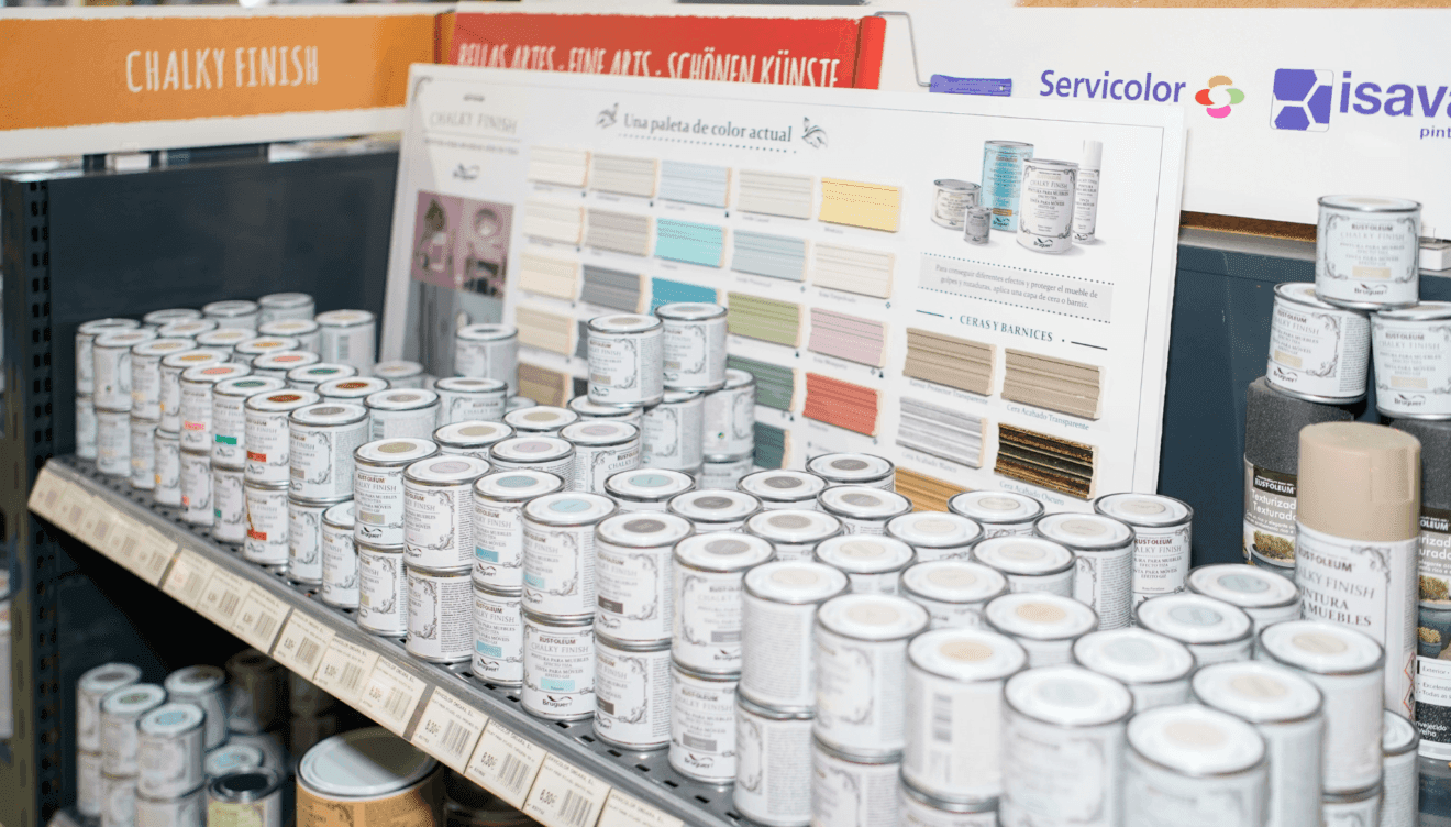Pintura a la tiza chalky finish en Servicolor