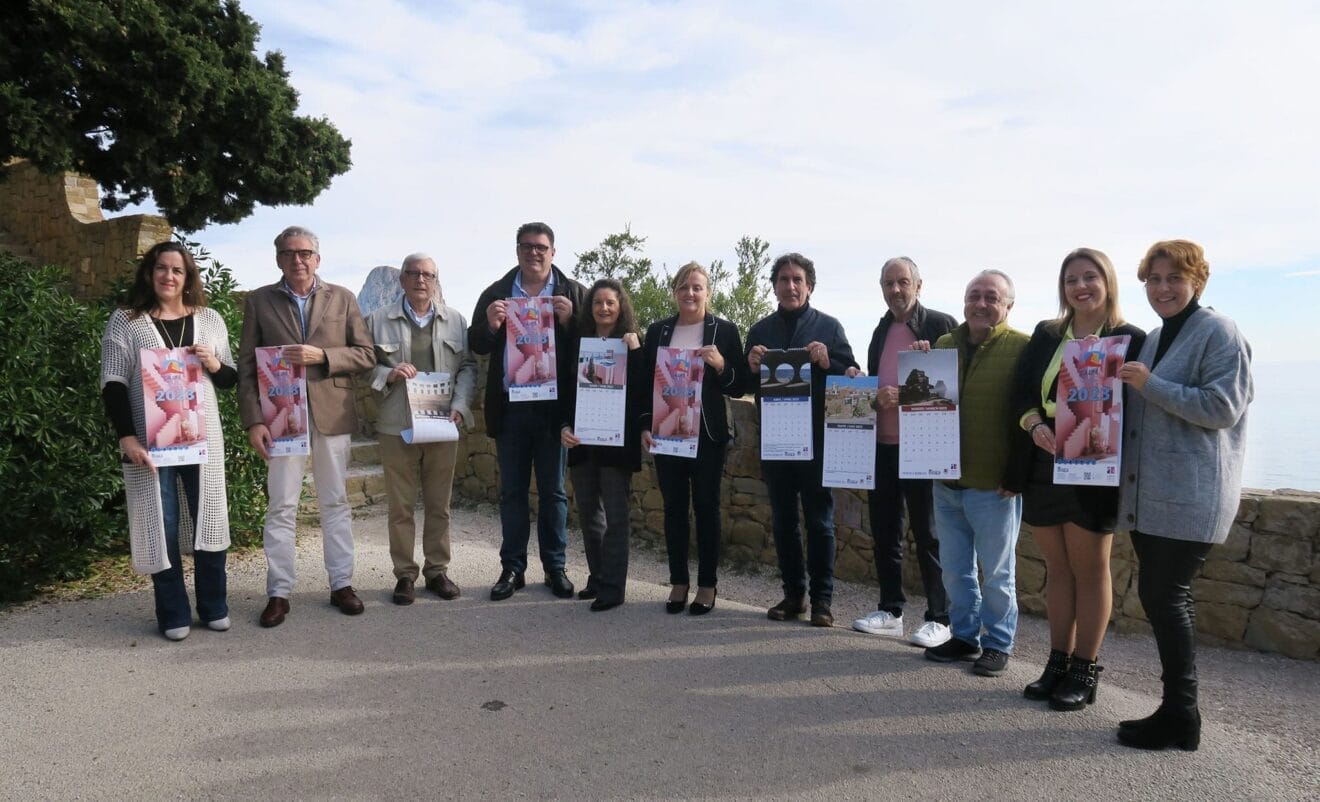 Presentación del calendario para el Año Bofill en Calp