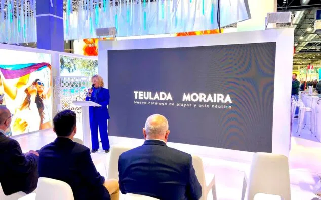 Imagen: Presentación en Fitur 2023 del nuevo catálogo de playas de Teulada Moraira