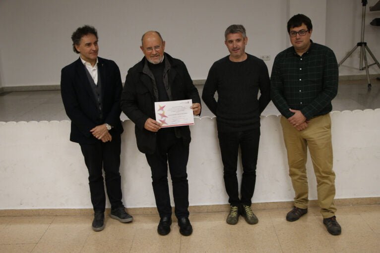 Recognition to Antonio Monfort, stage director of the Misteri de Reis