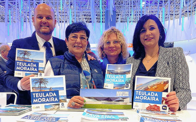 Imagen: Representantes de Teulada Moraira en Fitur 2023