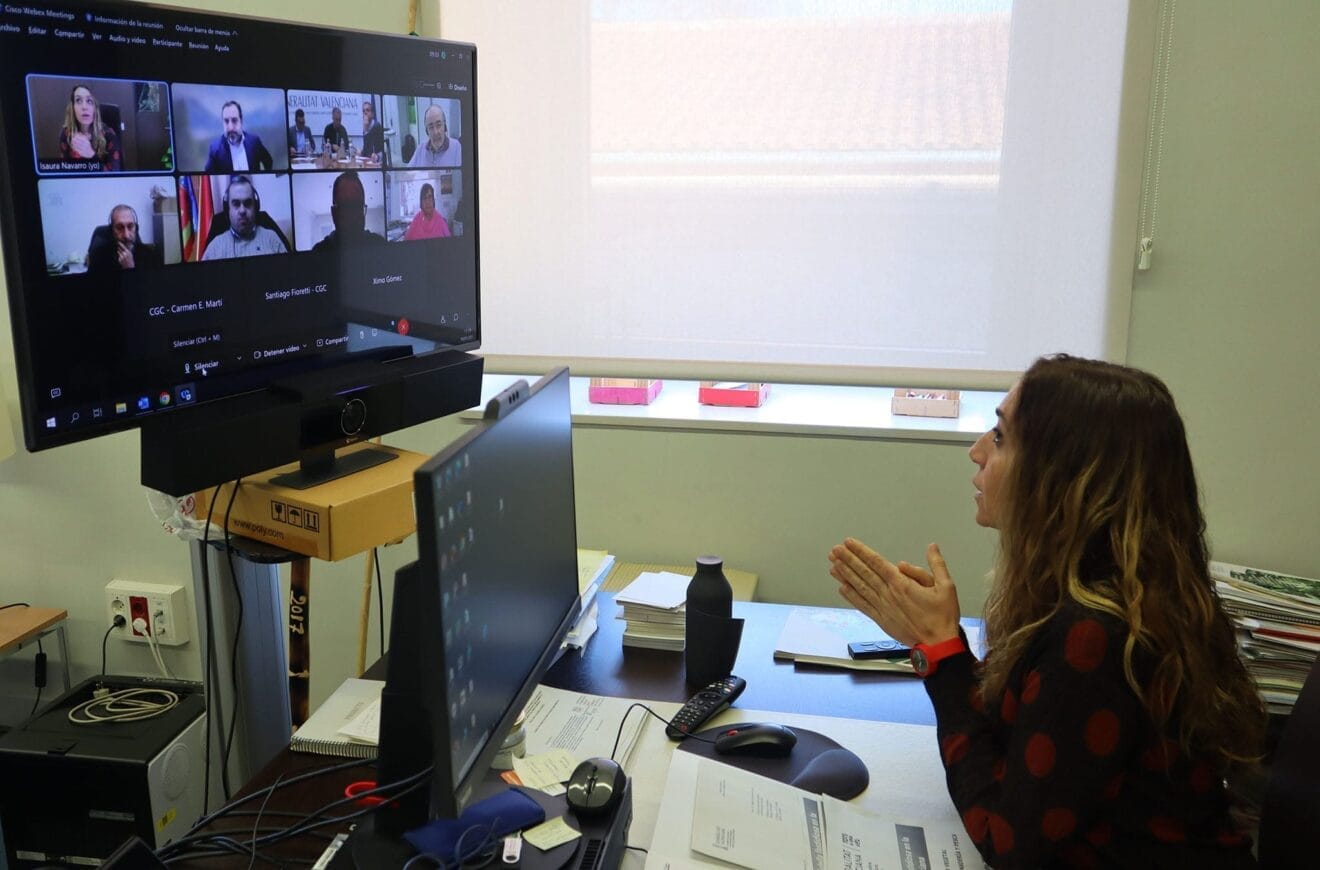 Reunión de seguimiento de la Xylella fastidiosa en 2023 con la consellera Isaura Navarro